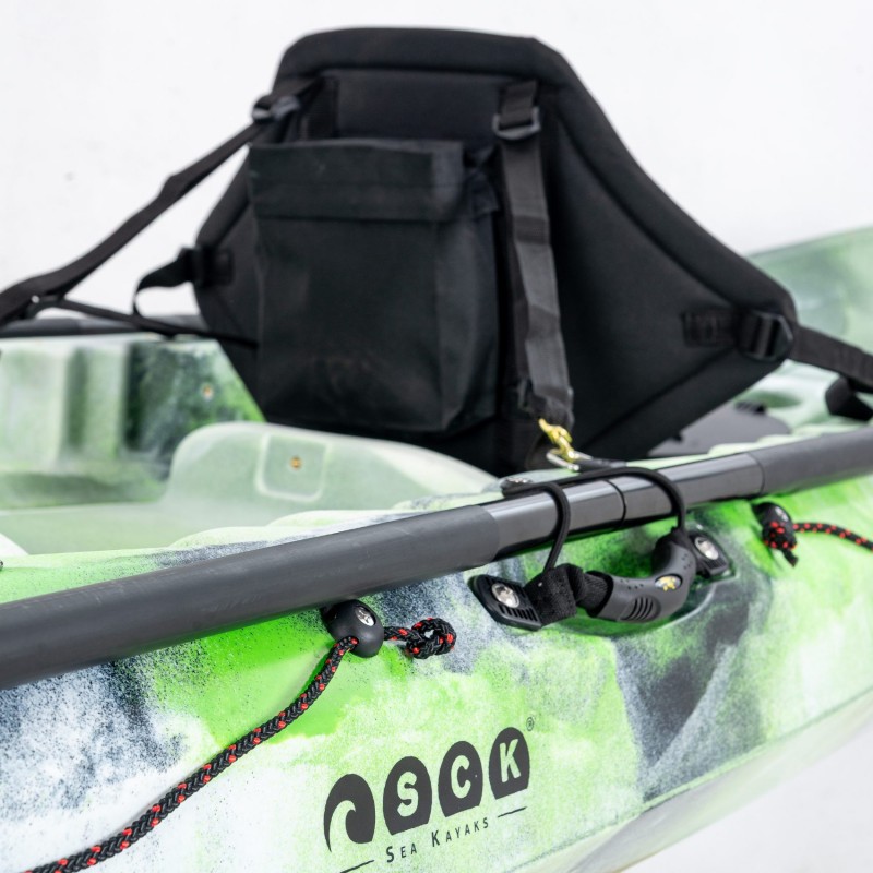 Nereus HD θαλάσσιο καγιάκ 2+1 θέσεων SCK πράσινο- άσπρο-μαυρο (surf2704)