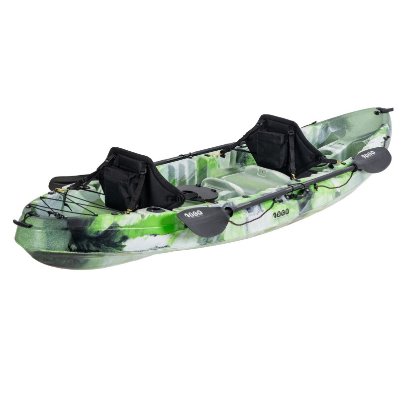 Nereus HD θαλάσσιο καγιάκ 2+1 θέσεων SCK πράσινο- άσπρο-μαυρο (surf2704)