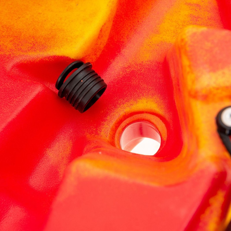 Nereus HD θαλάσσιο καγιάκ 2+1 θέσεων SCK κόκκινο- κίτρινο (surf2672)