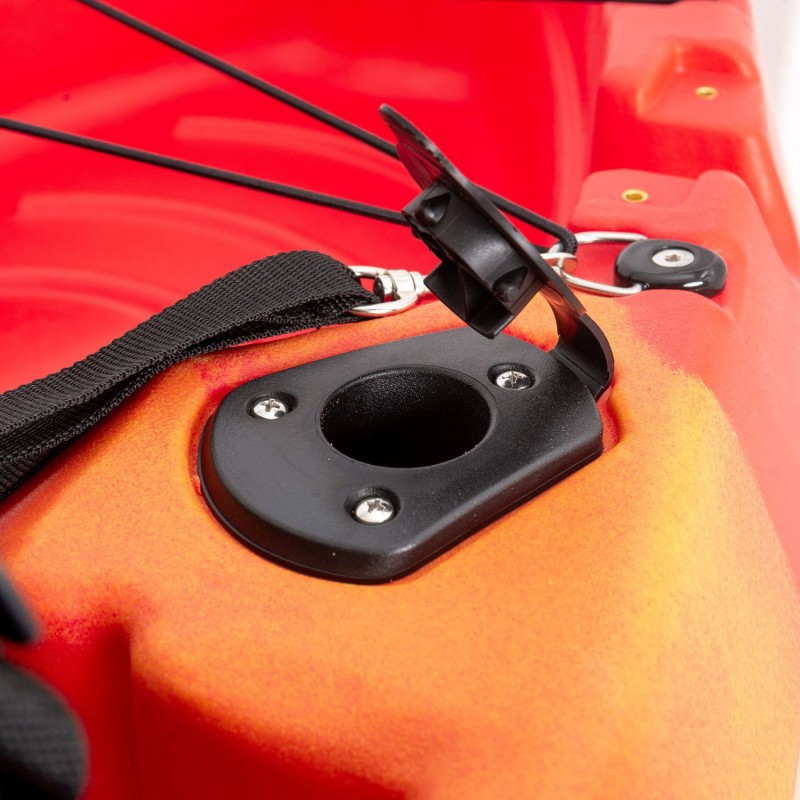 Nereus HD θαλάσσιο καγιάκ 2+1 θέσεων SCK κόκκινο- κίτρινο (surf2672)