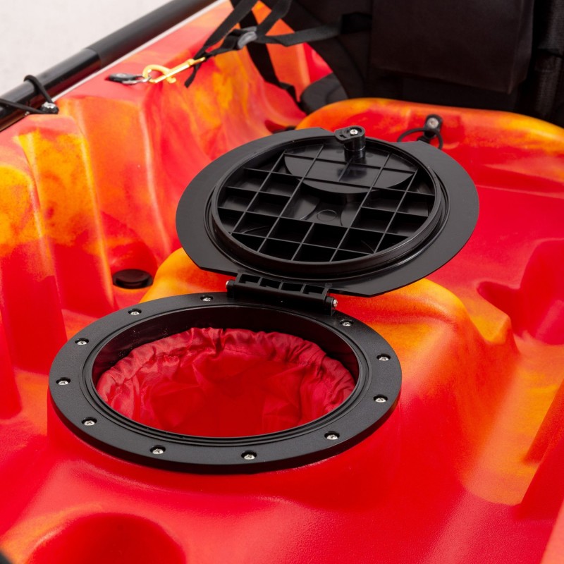 Nereus HD θαλάσσιο καγιάκ 2+1 θέσεων SCK κόκκινο- κίτρινο (surf2672)