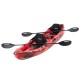 SCK Nereus HD Θαλάσσιο καγιάκ 3 θέσεων - Κόκκινο/Μαύρο (surf2902)