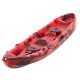 SCK Nereus HD Θαλάσσιο καγιάκ 3 θέσεων - Κόκκινο/Μαύρο (surf2902)