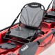 SCK Nereus HD Θαλάσσιο καγιάκ 3 θέσεων - Κόκκινο/Μαύρο (surf2902)