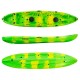 Nereus HD θαλάσσιο καγιάκ 2+1 θέσεων SCK πράσινο-κίτρινο (surf2676)