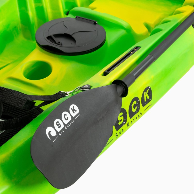 Nereus HD θαλάσσιο καγιάκ 2+1 θέσεων SCK πράσινο-κίτρινο (surf2676)