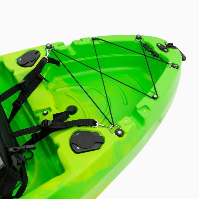 Nereus HD θαλάσσιο καγιάκ 2+1 θέσεων SCK πράσινο-κίτρινο (surf2676)