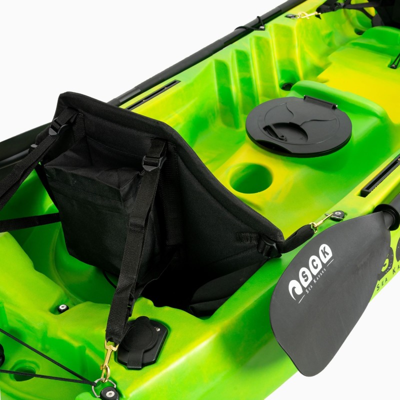 Nereus HD θαλάσσιο καγιάκ 2+1 θέσεων SCK πράσινο-κίτρινο (surf2676)