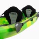 Nereus HD θαλάσσιο καγιάκ 2+1 θέσεων SCK πράσινο-κίτρινο (surf2676)
