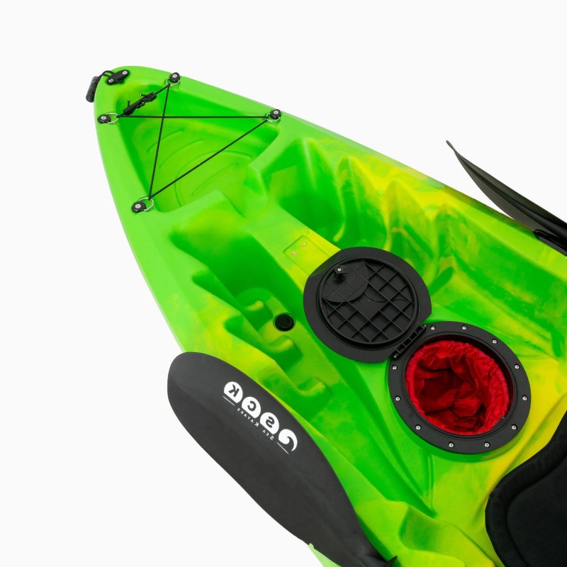 Nereus HD θαλάσσιο καγιάκ 2+1 θέσεων SCK πράσινο-κίτρινο (surf2676)