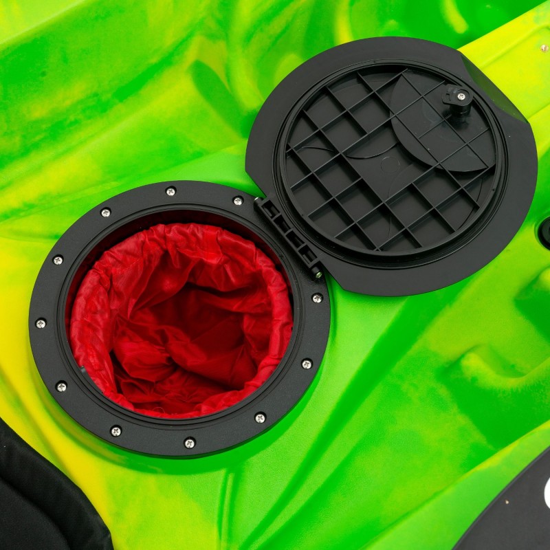 Nereus HD θαλάσσιο καγιάκ 2+1 θέσεων SCK πράσινο-κίτρινο (surf2676)