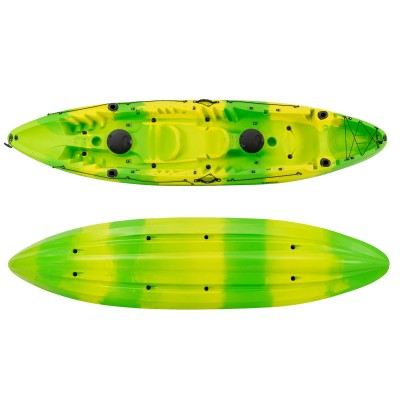 SCK Nereus HD Θαλάσσιο καγιάκ 3 θέσεων - Κίτρινο/Πράσινο (surf2904)