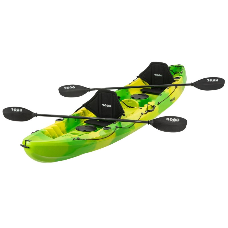 SCK Nereus HD Θαλάσσιο καγιάκ 3 θέσεων - Κίτρινο/Πράσινο (surf2904)
