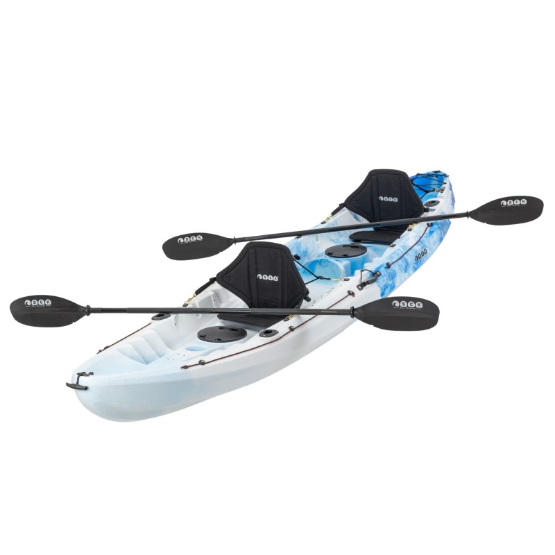 SCK Nereus HD Θαλάσσιο καγιάκ 3 θέσεων - Άσπρο/Γαλάζιο (surf2906)