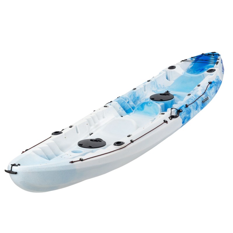 SCK Nereus HD Θαλάσσιο καγιάκ 3 θέσεων - Άσπρο/Γαλάζιο (surf2906)