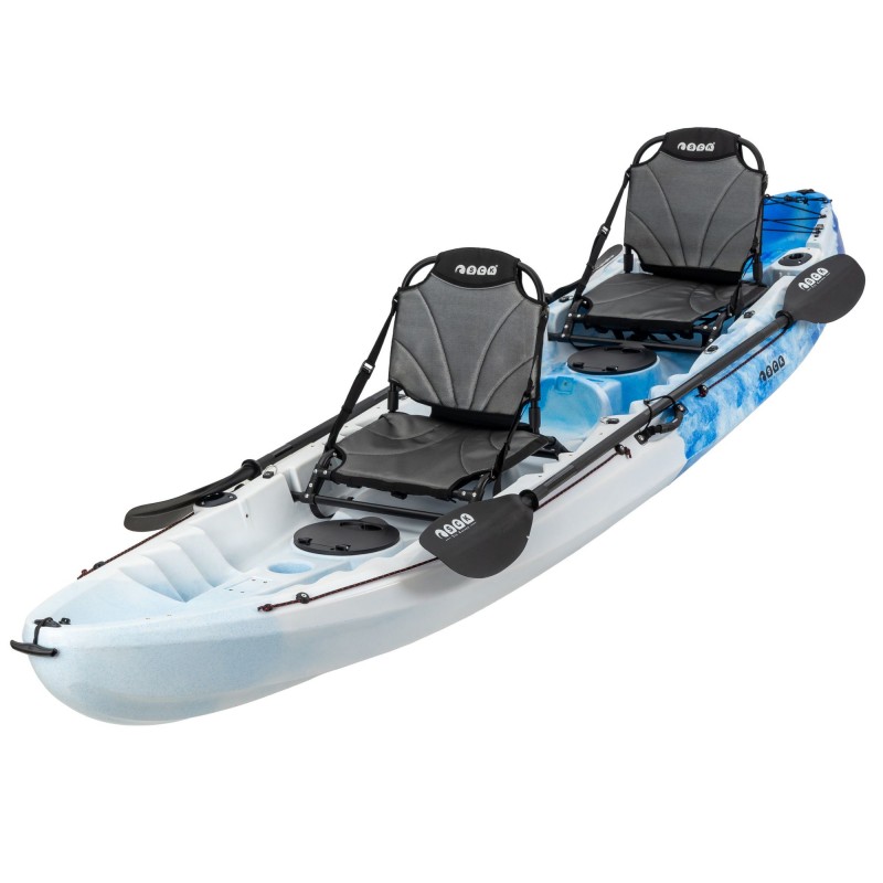 SCK Nereus HD Θαλάσσιο καγιάκ 3 θέσεων - Άσπρο/Γαλάζιο (surf2906)