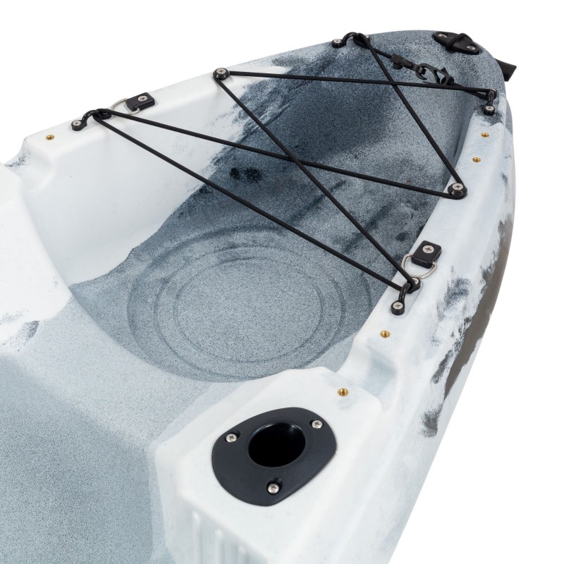 SCK Nereus HD Θαλάσσιο καγιάκ 3 θέσεων - Άσπρο/Μαύρο (surf2901)
