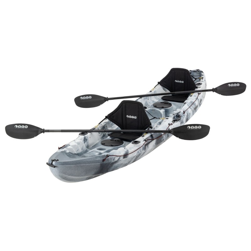 SCK Nereus HD Θαλάσσιο καγιάκ 3 θέσεων - Άσπρο/Μαύρο (surf2901)