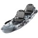 SCK Nereus HD Θαλάσσιο καγιάκ 3 θέσεων - Άσπρο/Μαύρο (surf2901)