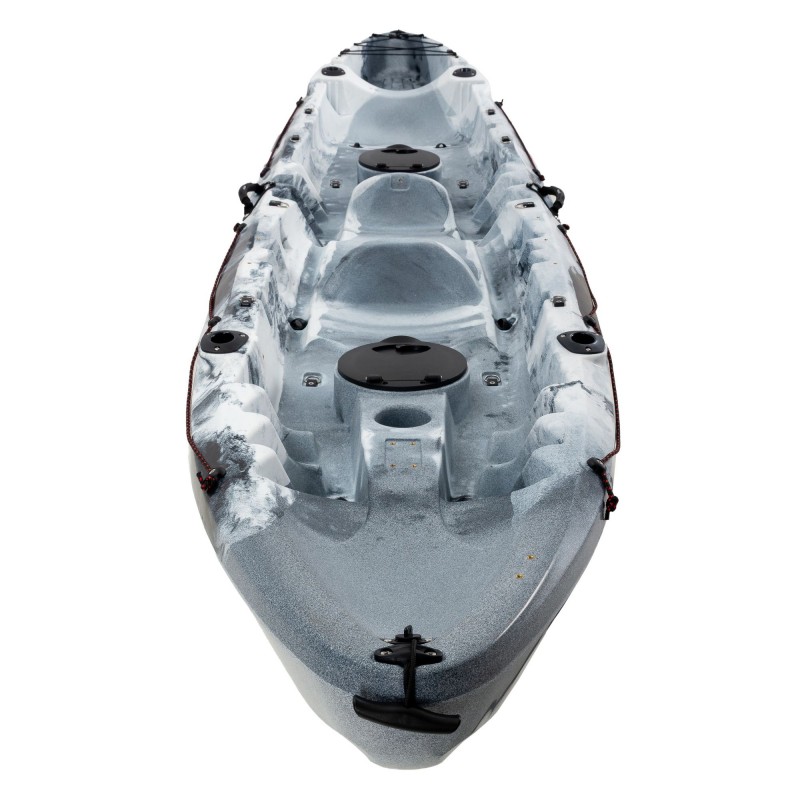 SCK Nereus HD Θαλάσσιο καγιάκ 3 θέσεων - Άσπρο/Μαύρο (surf2901)