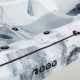 SCK Nereus HD Θαλάσσιο καγιάκ 3 θέσεων - Άσπρο/Μαύρο (surf2901)