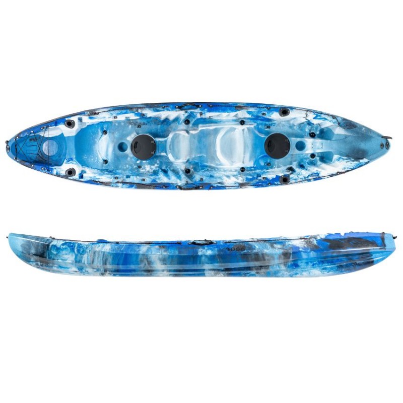 Nereus HD θαλάσσιο καγιάκ 2+1 θέσεων SCK μπλε- άσπρο-μαυρο (surf2705)