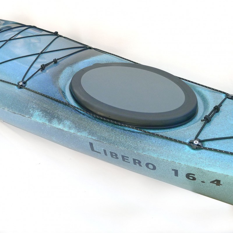 SCK Libero 16.4 μονοθέσιο sit-in καγιάκ 500 Τυρκουάζ-Μαύρο (surf0201-5008111)