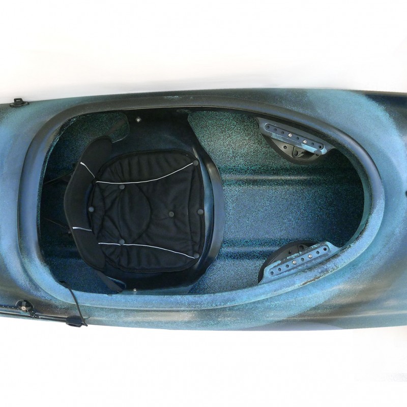 SCK Libero 16.4 μονοθέσιο sit-in καγιάκ 500 Τυρκουάζ-Μαύρο (surf0201-5008111)