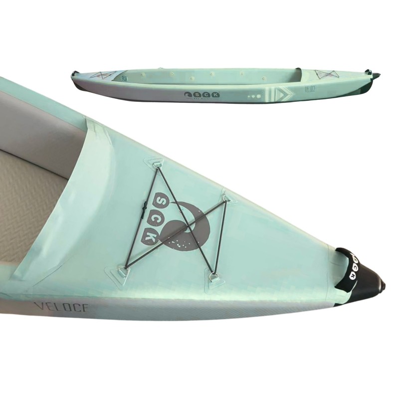 SCK VELOCE Φουσκωτό διθέσιο καγιάκ full drop-stitch (surf2839)