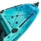 SCK Largo 300 Μονοθέσιο Pedal Kayak ready με αλουμινίου κάθισμα και τιμονιέρα | Μπλε-Τυρκουάζ (surf300111)