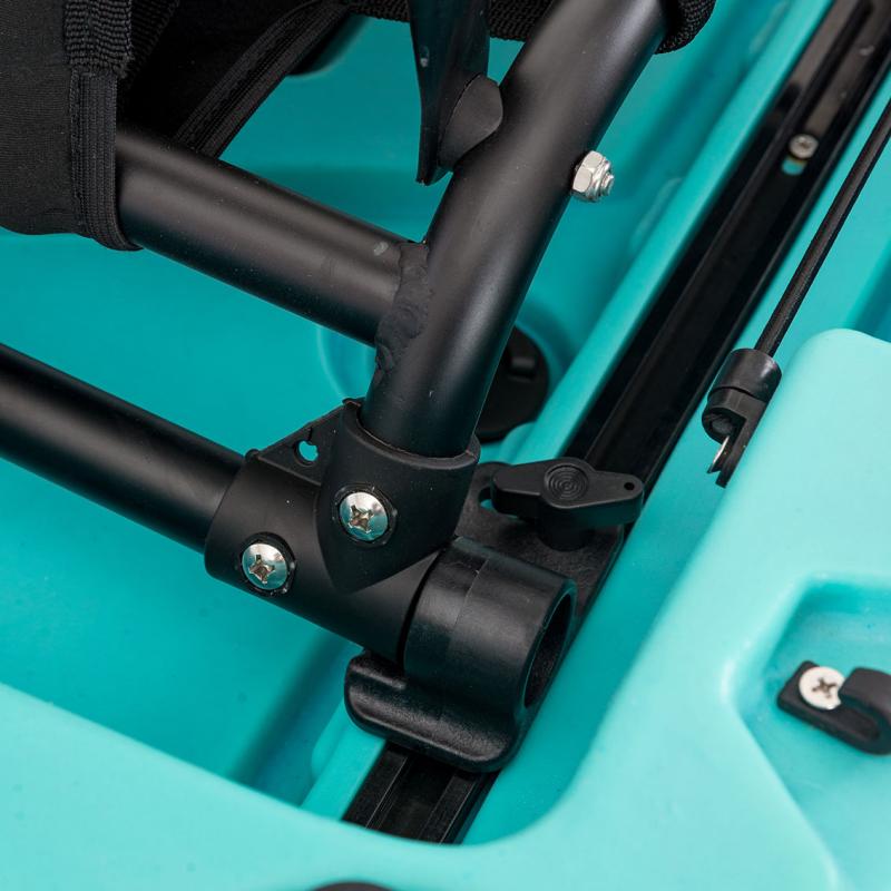 SCK Largo 300 Μονοθέσιο Pedal Kayak ready με αλουμινίου κάθισμα και τιμονιέρα | Μπλε-Τυρκουάζ (surf300111)