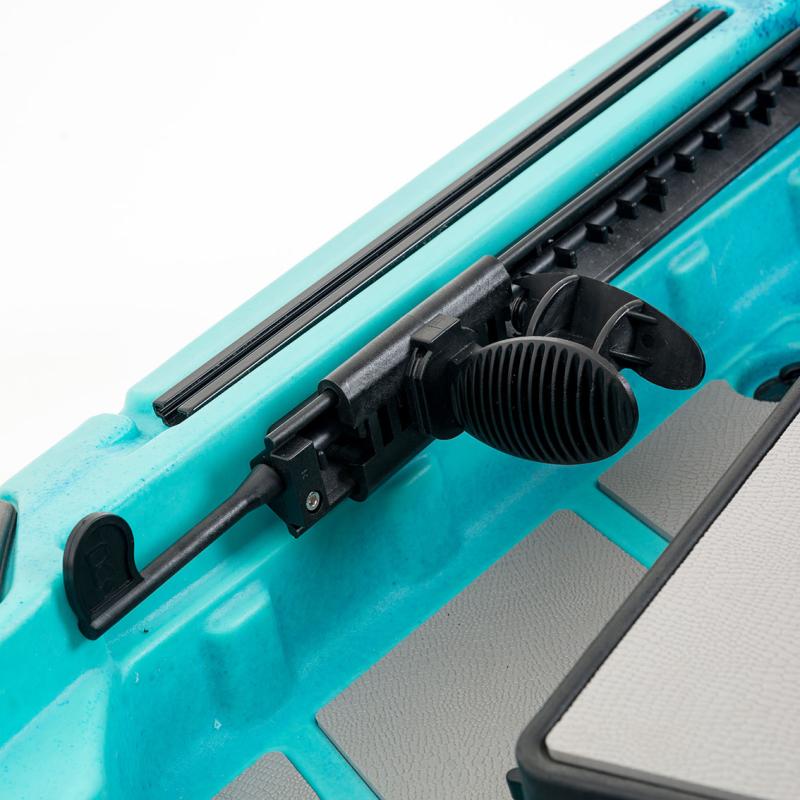 SCK Largo 300 Μονοθέσιο Pedal Kayak ready με αλουμινίου κάθισμα και τιμονιέρα | Μπλε-Τυρκουάζ (surf300111)