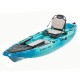 SCK Largo 300 Μονοθέσιο Pedal Kayak ready με αλουμινίου κάθισμα και τιμονιέρα | Μπλε-Τυρκουάζ (surf300111)