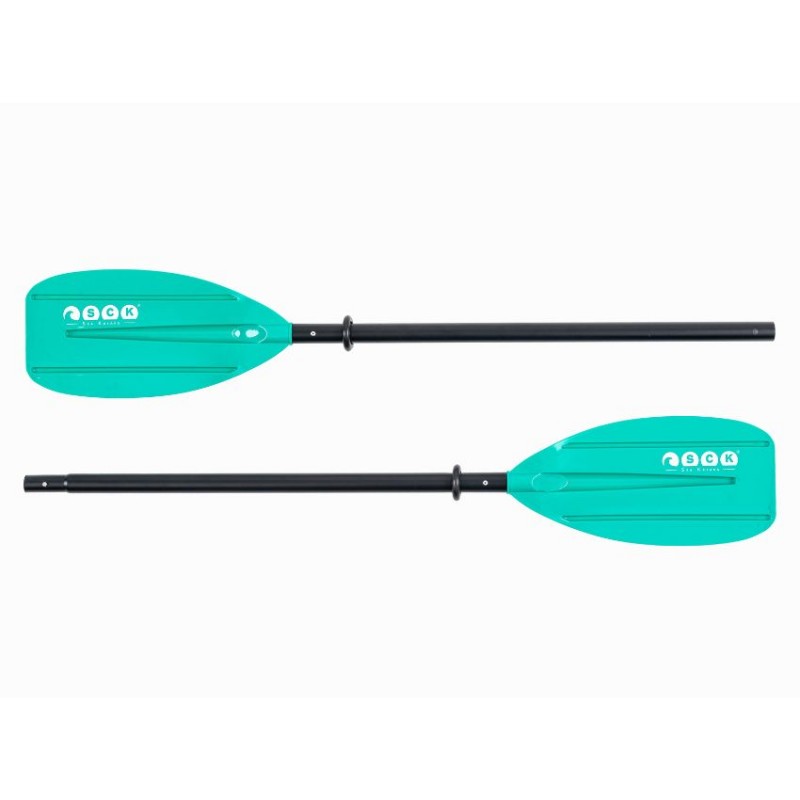 Κουπί καγιάκ παιδικό 183cm διαιρούμενο αλουμινίου- Πράσινο SCK (surf2701)