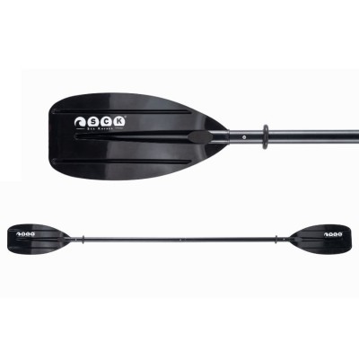 Κουπί καγιάκ παιδικό 183cm διαιρούμενο αλουμινίου- Μαύρο SCK (surf2799)