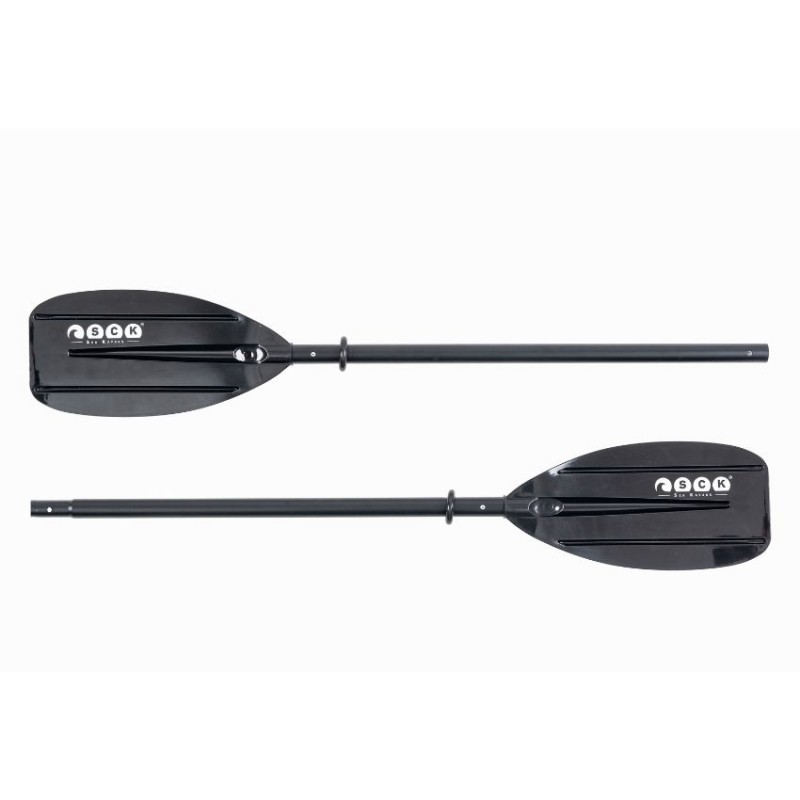 Κουπί καγιάκ παιδικό 183cm διαιρούμενο αλουμινίου- Μαύρο SCK (surf2799)