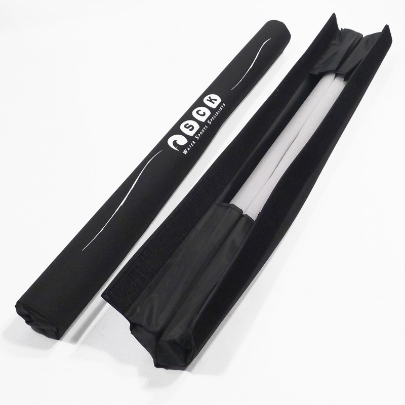 SCK μαξιλαράκια μεγάλα για τετράγωνες σχάρες οροφής 32″ σετ – Μαύρα (surf0206-2881)