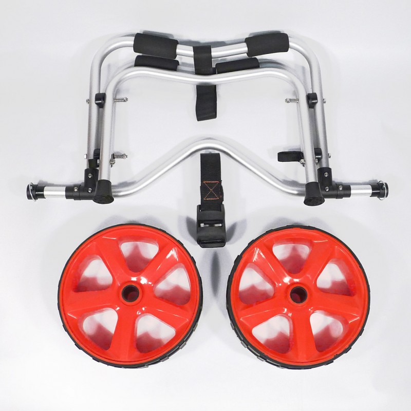 Τρέιλερ χειρομεταφοράς με πλαστικές ρόδες για καγιάκ - ενισχυμένο SCK (surf0206-2916)