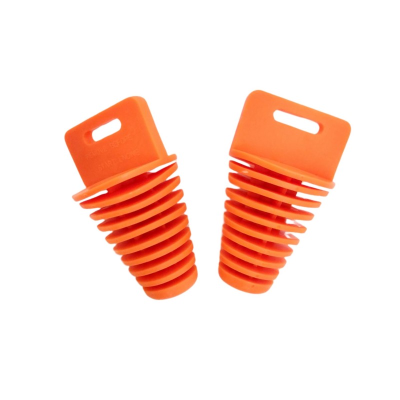 Σετ 2 Τάπες για SOT καγιάκ – Πορτοκαλί (surf2742)