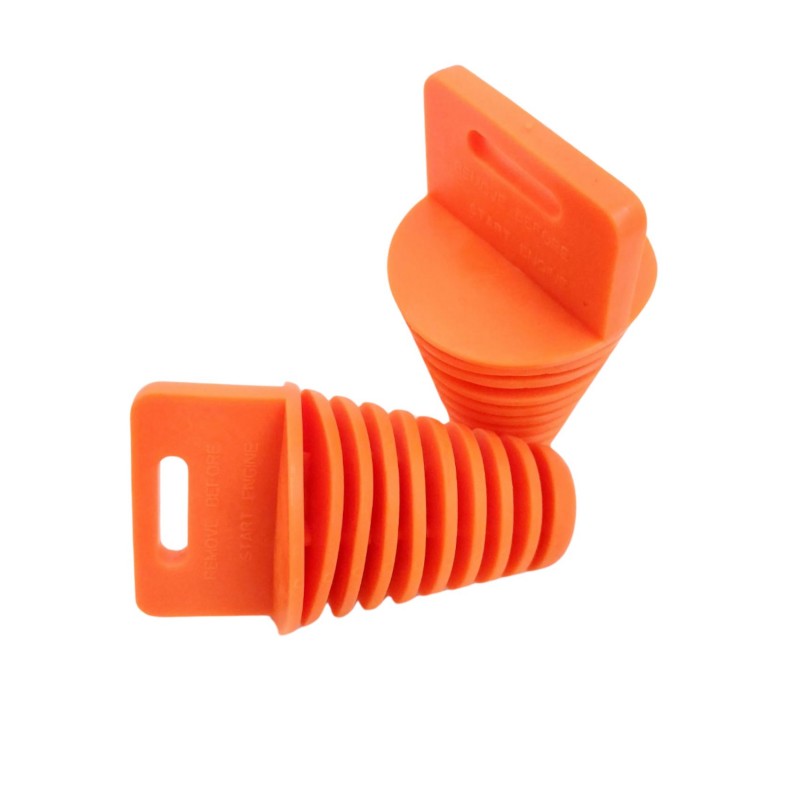 Σετ 2 Τάπες για SOT καγιάκ – Πορτοκαλί (surf2742)