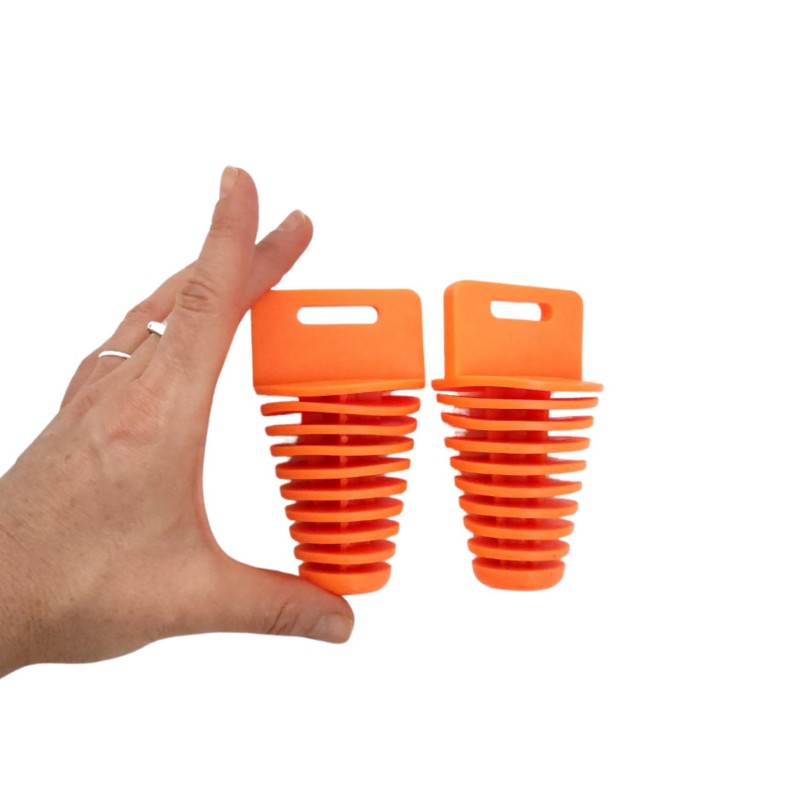 Σετ 2 Τάπες για SOT καγιάκ – Πορτοκαλί (surf2742)