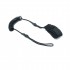 Leash για κουπί καγιάκ σπιράλ μαύρο (surf0207-4829)