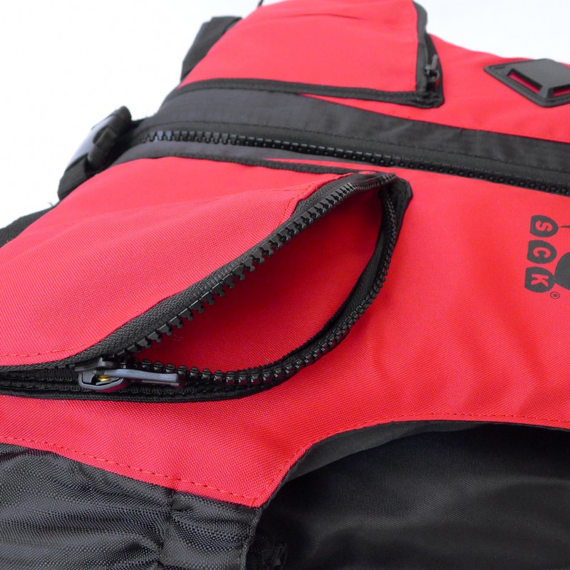 Σωσίβιο Καγιάκ ρυθμιζόμενο SCK Kόκκινο (surf0304-KAY/RD)