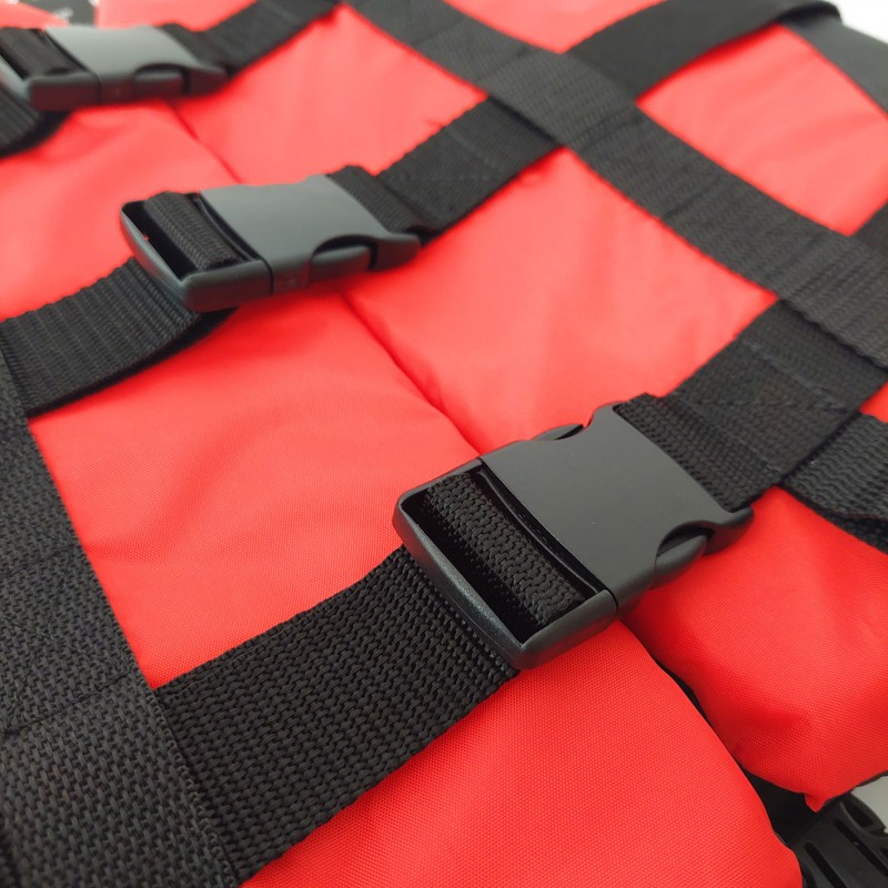 Σωσίβιο γιλέκο για θαλάσσια σπορ με τρεις ιμάντες Morello SCK Kόκκινο (surf0304-58414)