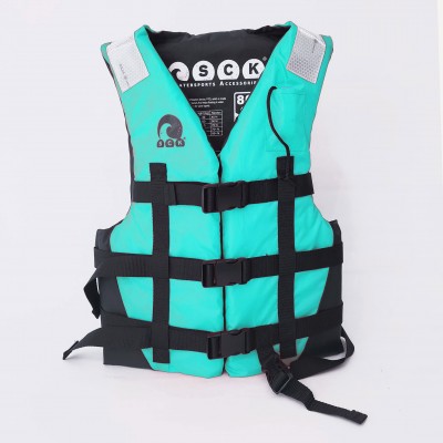 Σωσίβιο γιλέκο για θαλάσσια σπορ με τρεις ιμάντες Morello SCK Γαλάζιο (surf2754)