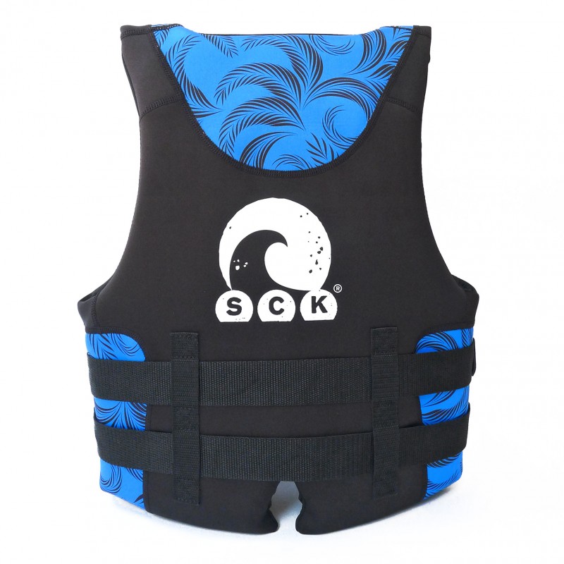 Σωσίβιο γιλέκο Nεοπρέν Waves για θαλάσσια σπορ SCK - μπλε  (surf2079)