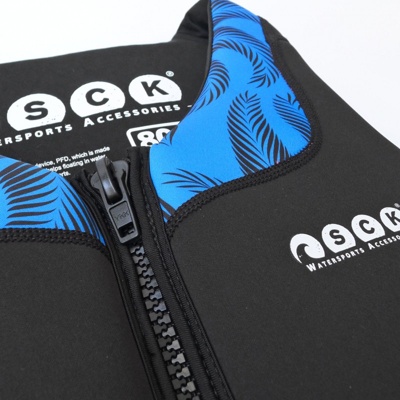 Σωσίβιο γιλέκο Nεοπρέν Waves για θαλάσσια σπορ SCK - μπλε  (surf2079)