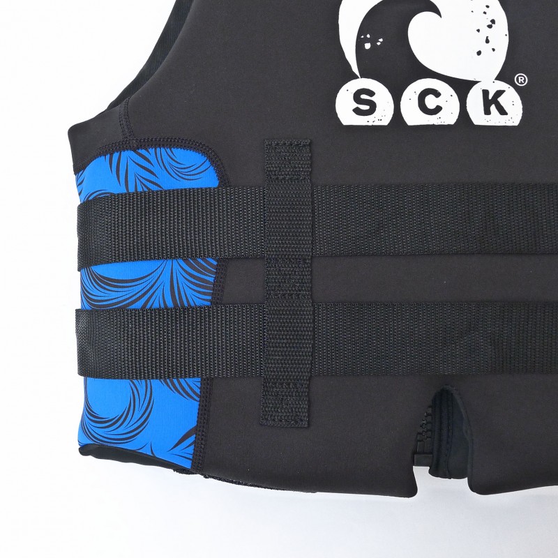 Σωσίβιο γιλέκο Nεοπρέν Waves για θαλάσσια σπορ SCK - μπλε  (surf2079)