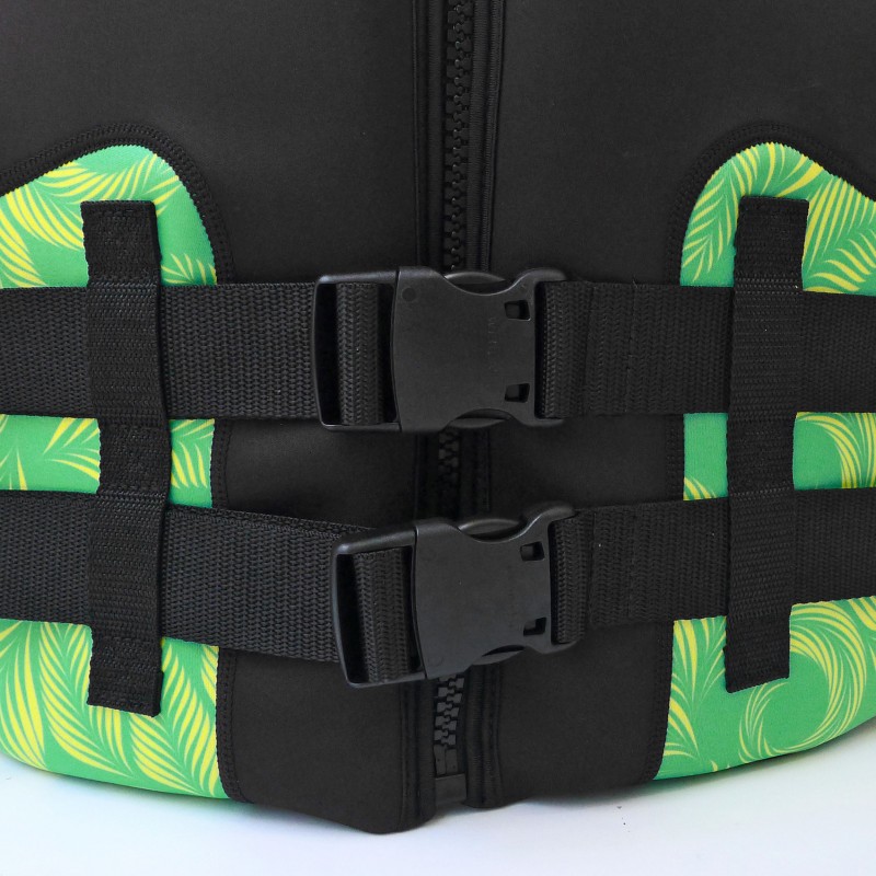 Σωσίβιο γιλέκο Nεοπρέν Waves για θαλάσσια σπορ SCK - πράσινο (surf2080)