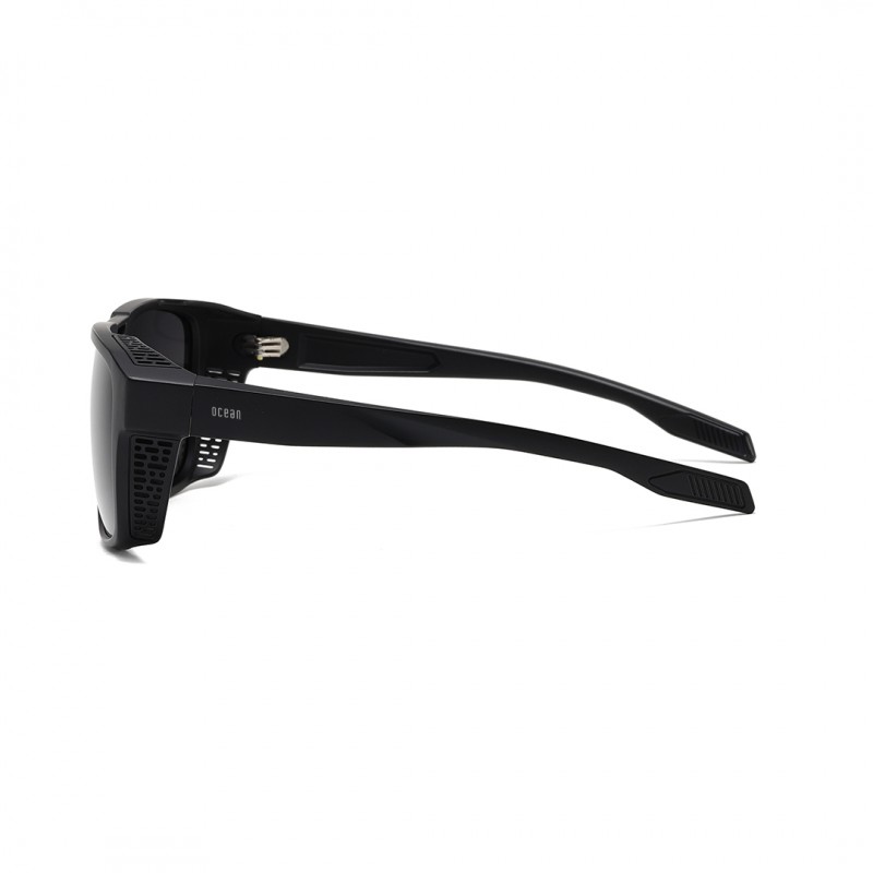 Γυαλιά Ηλίου Ocean με πολαριζέ φακό/ Wingfoil Paloalto/ Ματ Μαύρο-Smoke lens (surf2912)
